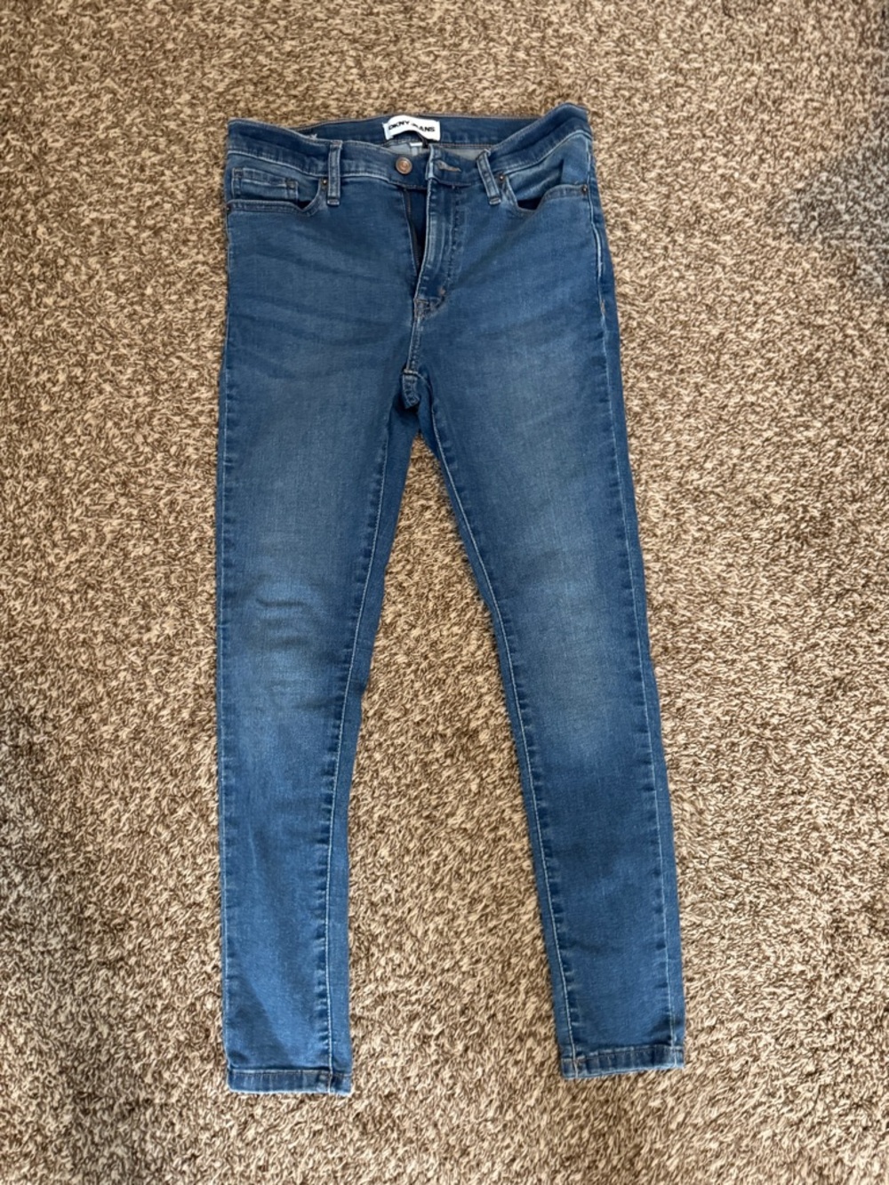DKNY Skinny High-Rise Women’s Jeans - Blue